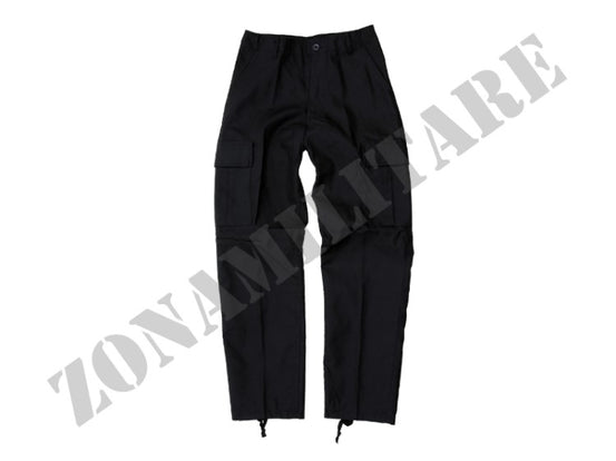 Pantalone Bdu Rip Stop Colorazione Black Fostex