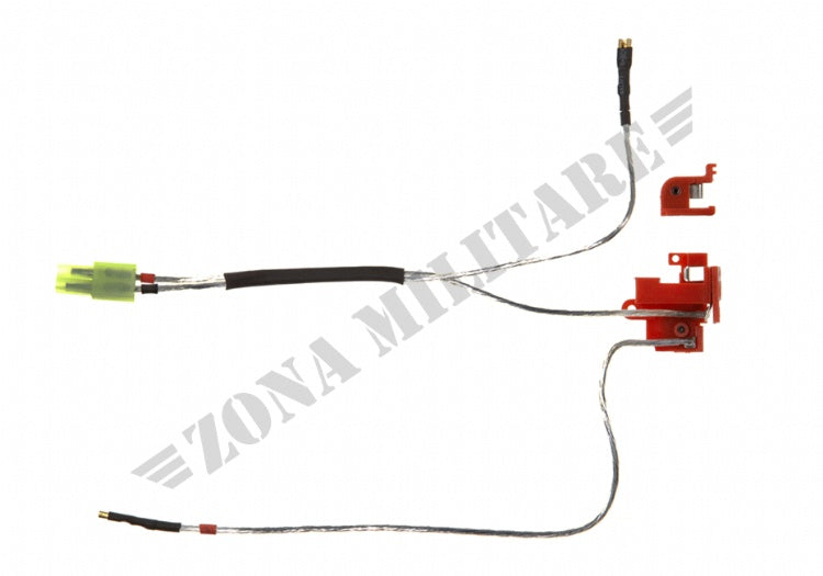 Silver Cord & Switches Set V2 Rear Wiring King Arms