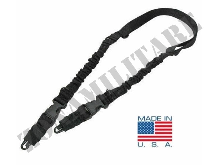 Cinghia Porta Fucile Cbt Tactical 2 Punti Bungee Nera Condor