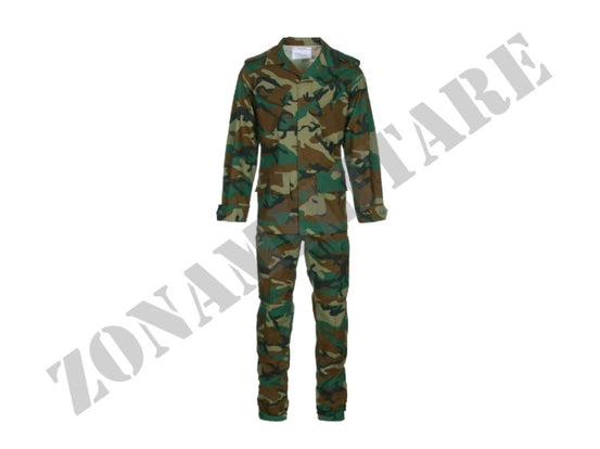 Mimetica Bdu Set U.S. 101 Inc Woodland Version