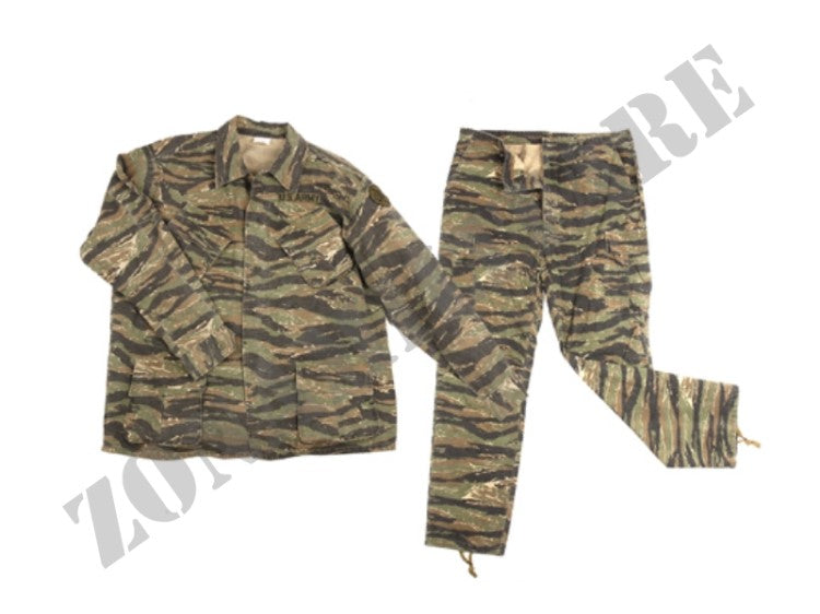 Mimetica Completa Giacca E Pantalone Vietnam Stripetigre