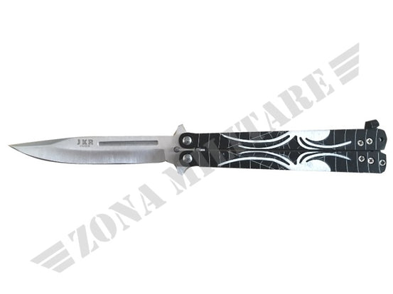Coltello A Farfalla Modello Spider Jkr 343 Black