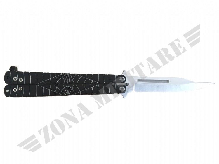 Coltello A Farfalla Modello Spider Jkr 343 Black