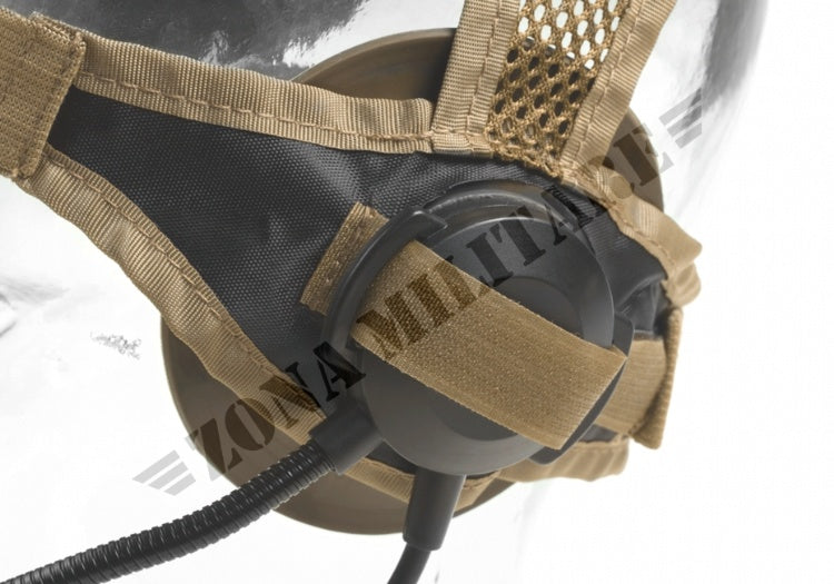 Cuffia Swimmer Headset Z-Tactical Colore Tan