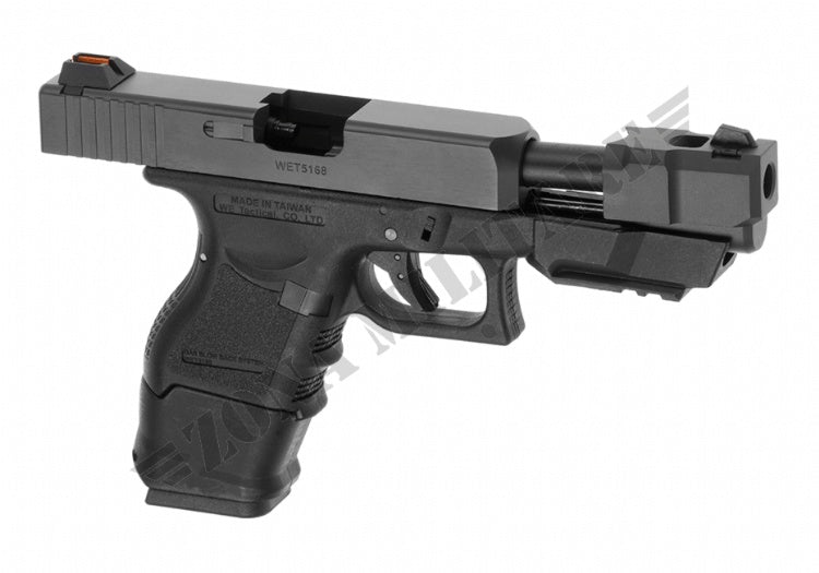 Pistola Glock We33 Advanced Metal Version Gas We Black