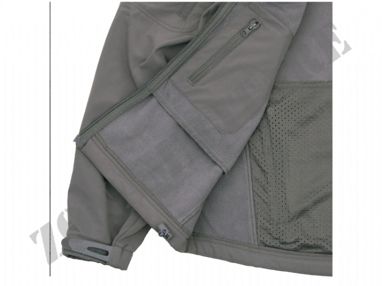 Giacca Softshell Pcu Wolf Grey Version 101 Inc