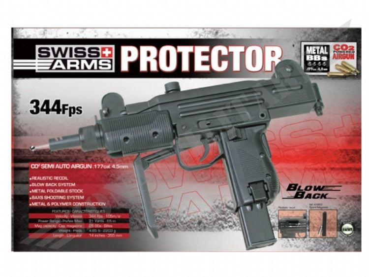 Uzi Protector Full Metal Blowback Cal.4.5 Pot.<7.5 Joule