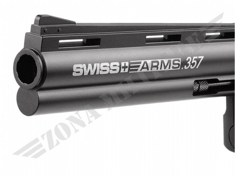 Revolver PYTHON 357 CANNA DA 6 POLLICI Cal.4.5 Pot.<7.5 SWISS ARMS