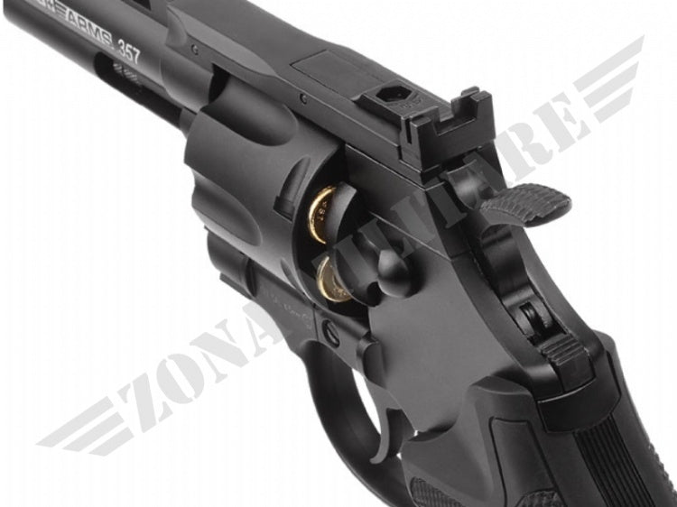 Revolver PYTHON 357 CANNA DA 6 POLLICI Cal.4.5 Pot.<7.5 SWISS ARMS