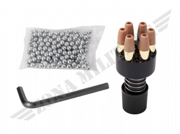 Revolver PYTHON 357 CANNA DA 6 POLLICI Cal.4.5 Pot.<7.5 SWISS ARMS