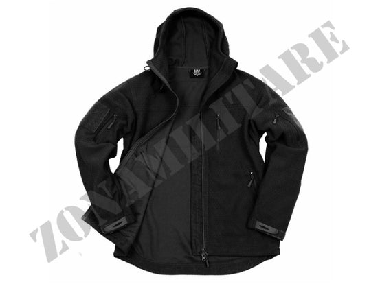 Giacca Fleece Hexagon Colore Nero 101 Inc