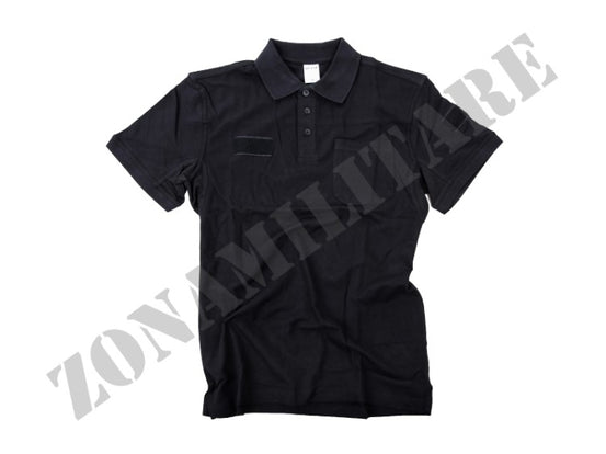 Maglietta Polo Contractor 101 Inc Black
