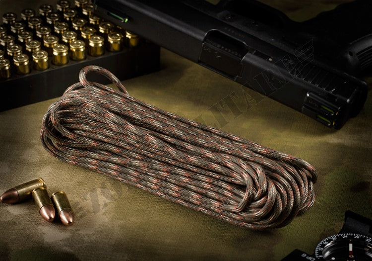 Paracord 550Lb 50 Feet Od Green Camo Invader Gear