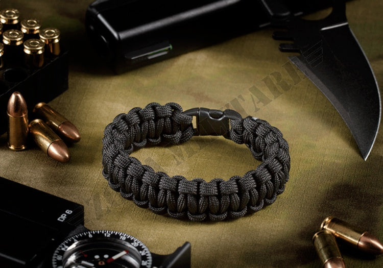 Braccialetto Paracord Compact Black Invader Gear