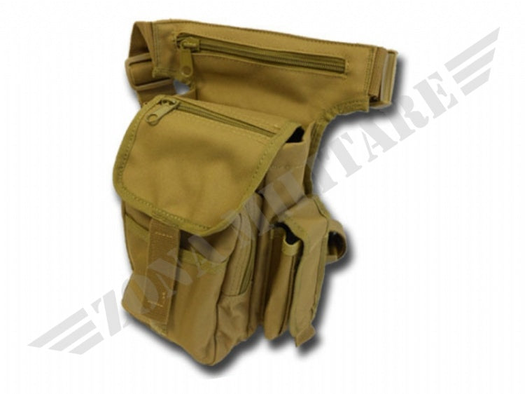 Borsa Cosciale Multi Tasca Coyote Miltec