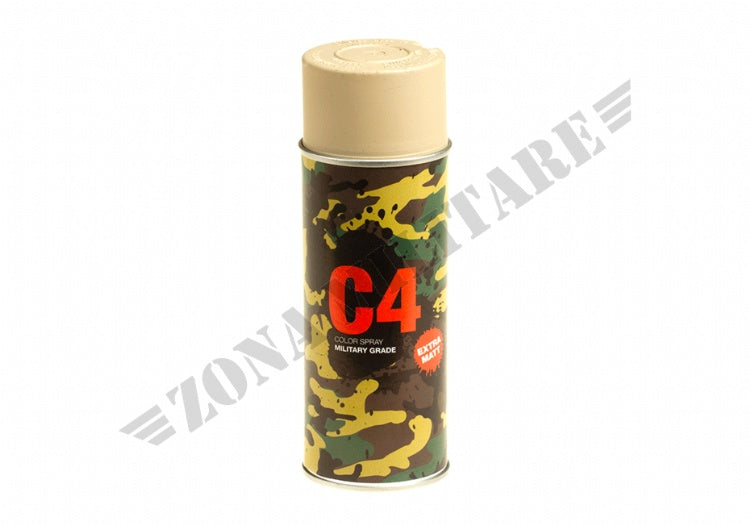 Vernice C4 Mil Grade Color Spray Spray Ral1039 Armamat