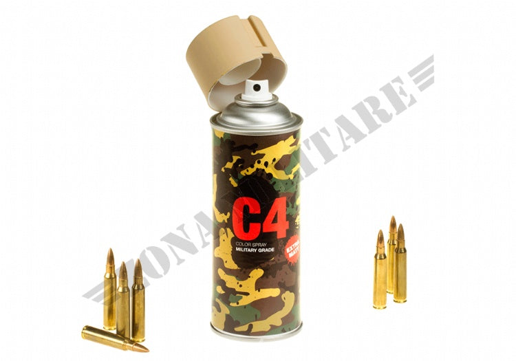 Vernice Spray C4 Mil Grade Ral 1040 Armamat
