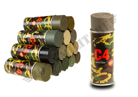 Vernice C4 Mil Grade Color Spray Ral7050 Armamat