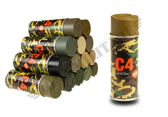 Vernice Spray C4 Mil Grade COYOTE Armamat