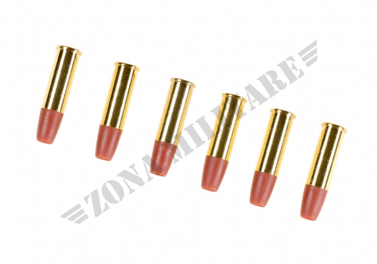Set 6 Shells Per Revolver Python Co2 Kwc