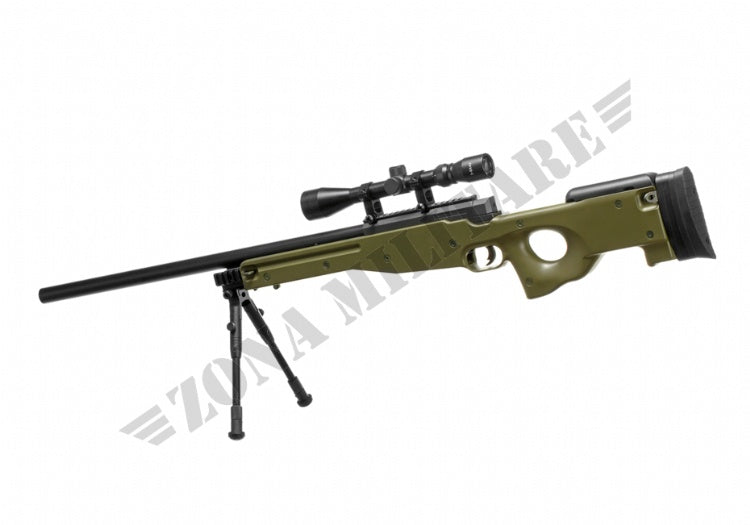 FUCILE SNIPER L96 OD GREEN COMPLETE VERSION WELL