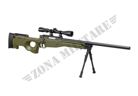 FUCILE SNIPER L96 OD GREEN COMPLETE VERSION WELL
