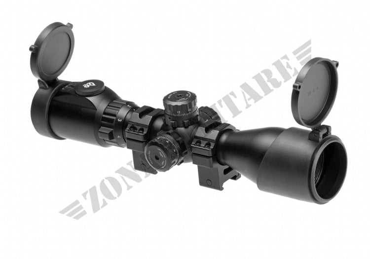 Ottica 2-7X44 30Mm Laoiew Accushot Scout Ts Leapers Black