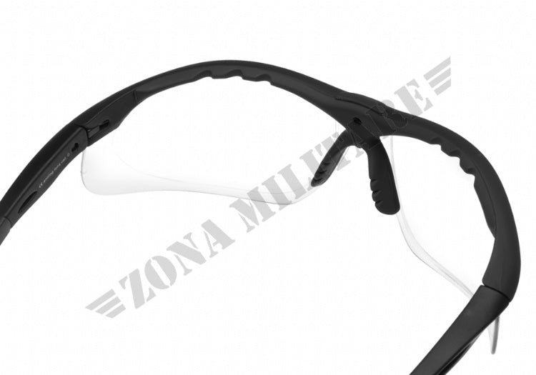 Occhiali Protettivi A Lente Neutra Lancer Clear Black