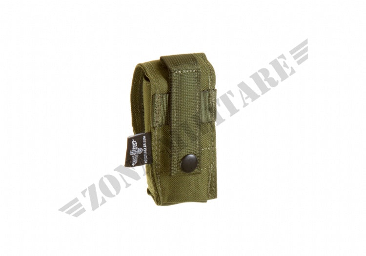 Single 40Mm Grenade Pouch Invader Gear Od Green Color