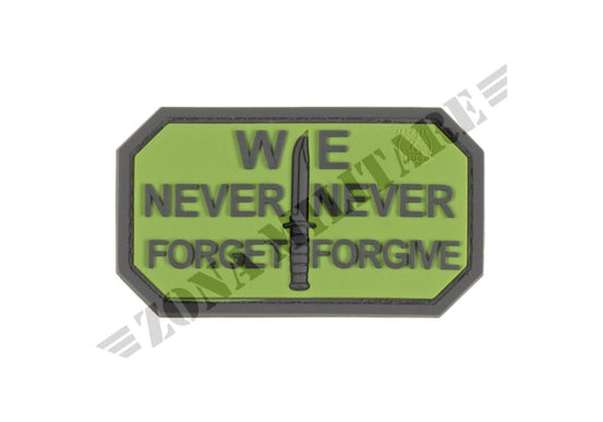 Never Forget Rubber Patch Forest Jtg