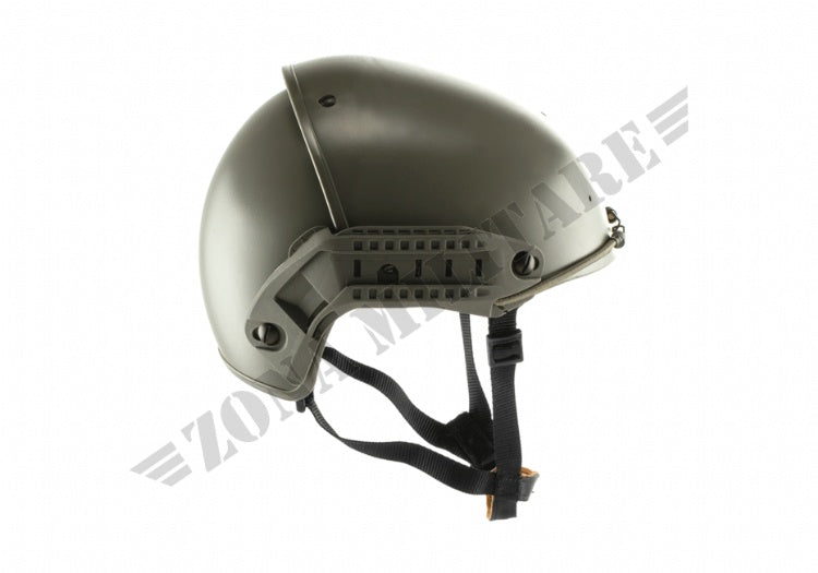 Elmetto Cp Helmet Fma Con Rail Verde Od
