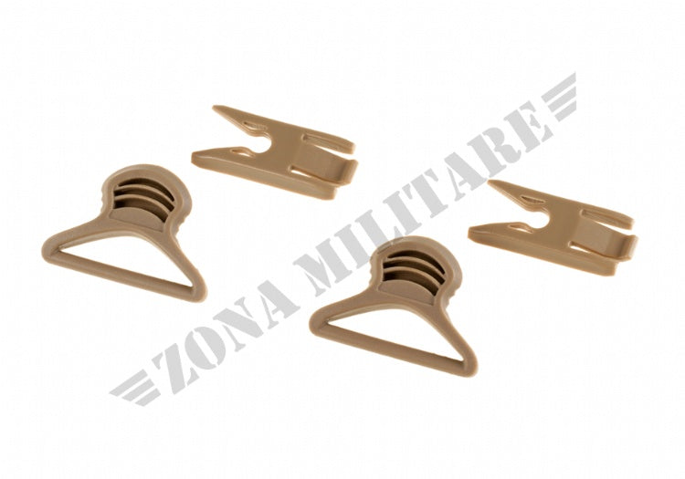 Goggle Swivel Clips 36Mm Fma Tan