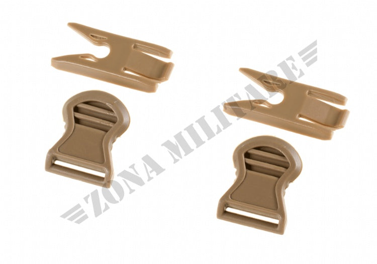 Goggle Swivel Clips 19Mm Fma Tan