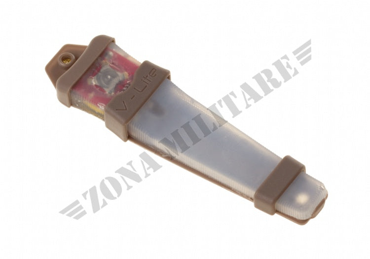 Safety Lite Rd Fma Colorazione Rossa Con Velcro Tan