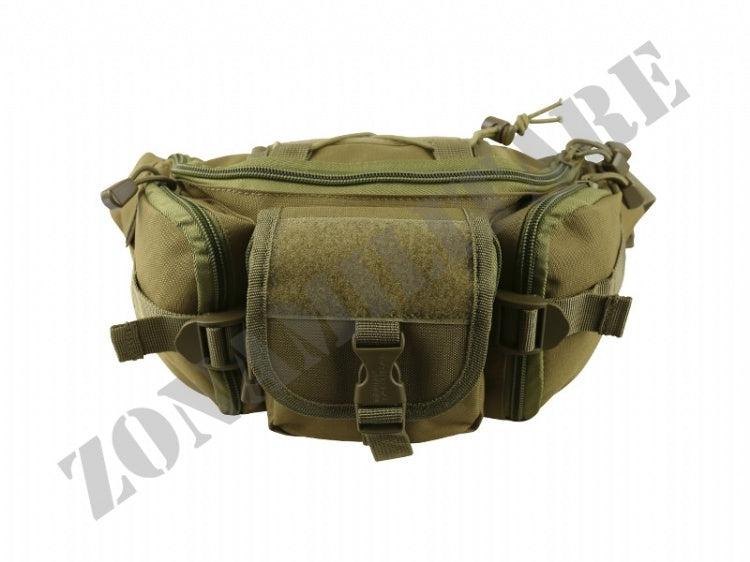 Marsupio Tactical Waist Bag Coyote Kombat