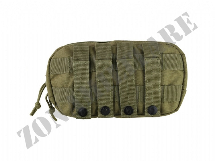 Tasca Utility Fast Pouch Con Zip Kombat Coyote
