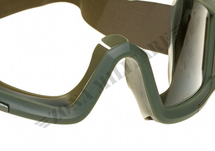 Dlg Googles Clear Od Green Invader Gear