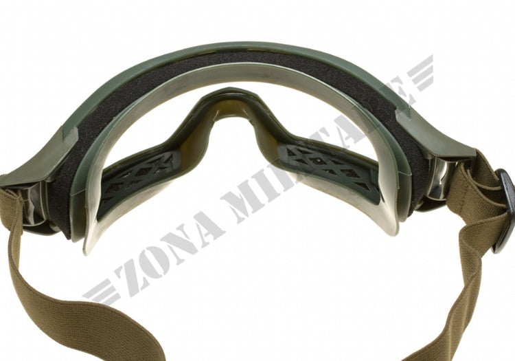 Dlg Googles Clear Od Green Invader Gear