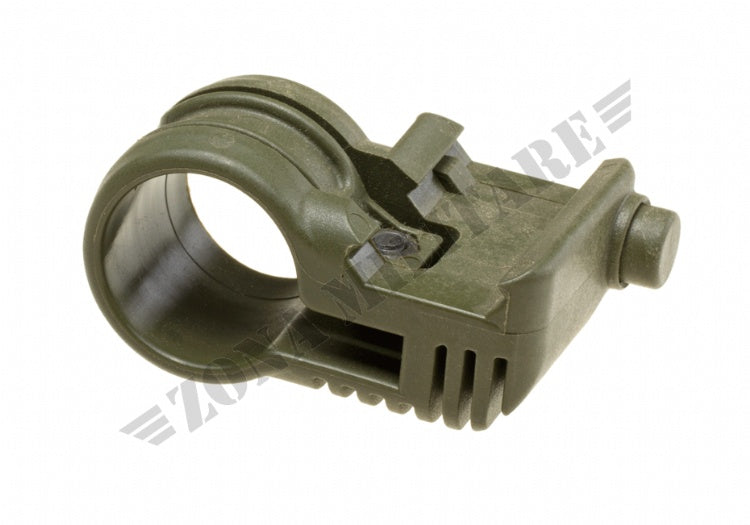 Picatinny Qr Offset Flashlight Adaptor Caa Green Od