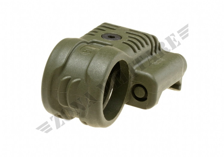 Picatinny Qr Offset Flashlight Adaptor Caa Green Od