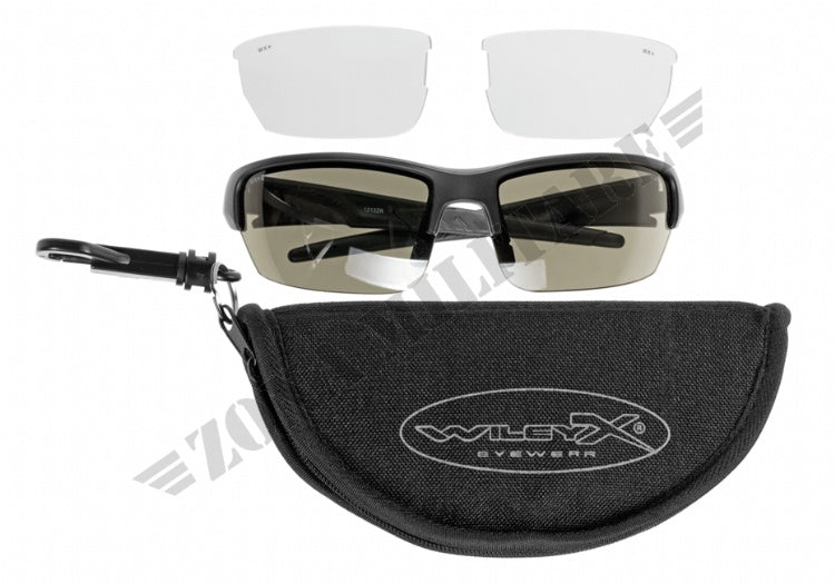 Occhiale Wx Saint Grey & Clear Black Wiley X