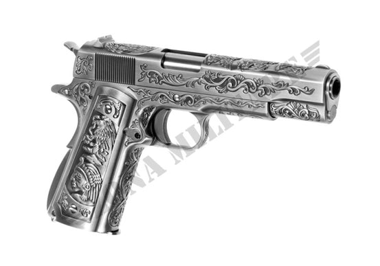 Pistola M1911 Etched Full Metal Gbb WE