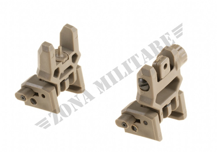 Tacche Di Mira Gen 3 Flip-Up Sights Fma Dark Earth