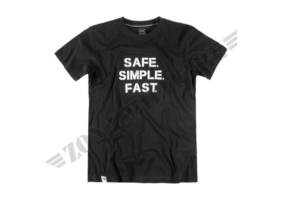 Safe Simple Fast T-Shirt Glock Black