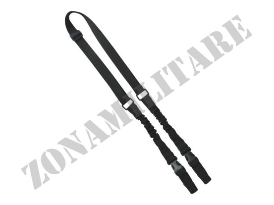 Cinghia Double Point Bungee Sling Black Kombat Uk
