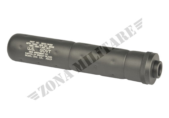 Silenziatore Socom Silencer Large Black Cw G&G