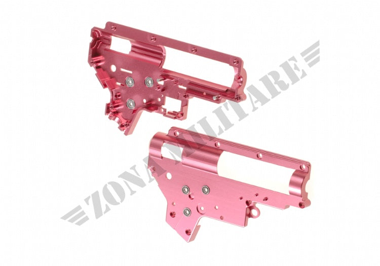 Gear Box Versione 2 In Alluminio Cnc Con Boccole Da 8Mm