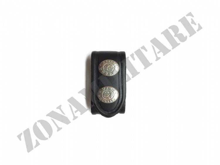 Distanziale Con Chiavi Per Manette In Cuoio Nero VEGA HOLSTER