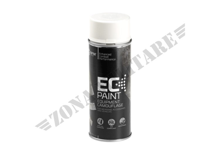 Vernice Spray Ec Nir Paint Nfm White Color