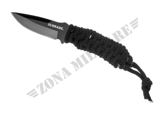 Coltello Schf46 Neck Knife Schrade Black Version